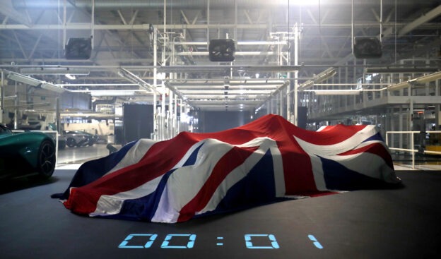 2022 Aston Martin AMR22 F1 car launch photos