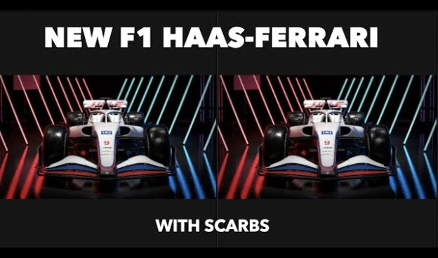 New 2022 F1 Haas VF-22 car analysis by Scarbs and Windsor