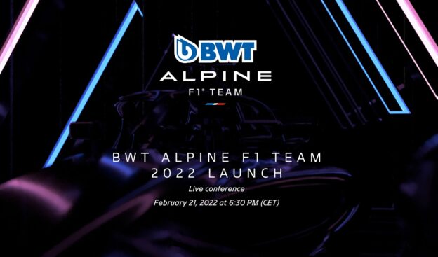 2022 Alpine A522 F1 Car launch video