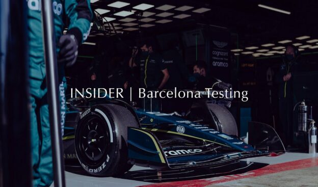 INSIDER: F1 Testing with Stroll, Vettel and the AMR22