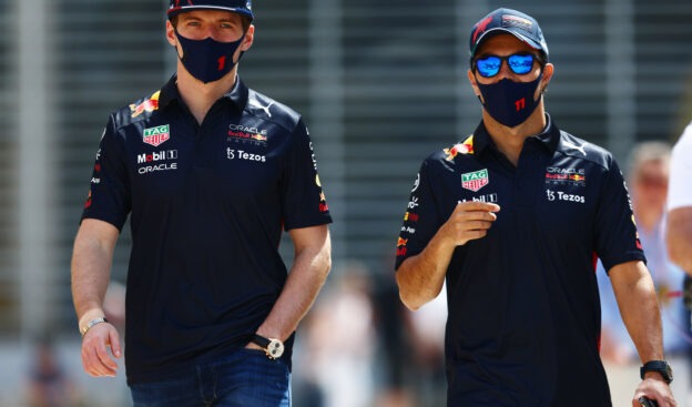 'Too early' to say Perez is in front says Verstappen