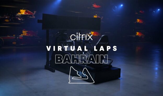 Virtual Lap by Verstappen at the Bahrain Grand Prix