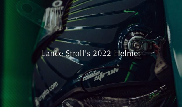 Lance Stroll's 2022 F1 Helmet