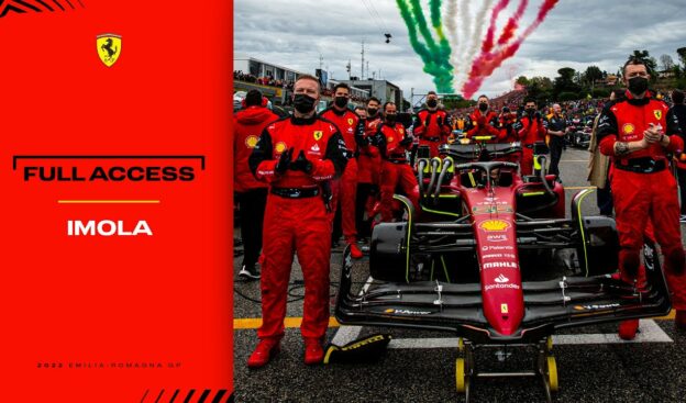 Ferrari's 2022 Emilia-Romagna GP behind the scenes