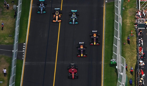 2022 Australian F1 GP Animated Timelapse video