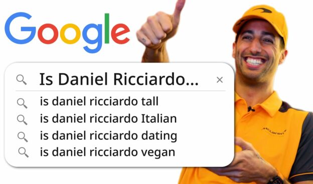 Ricciardo answers the most asked Google searches about him