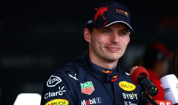 Track limits debate now bit of a 'joke' says Verstappen