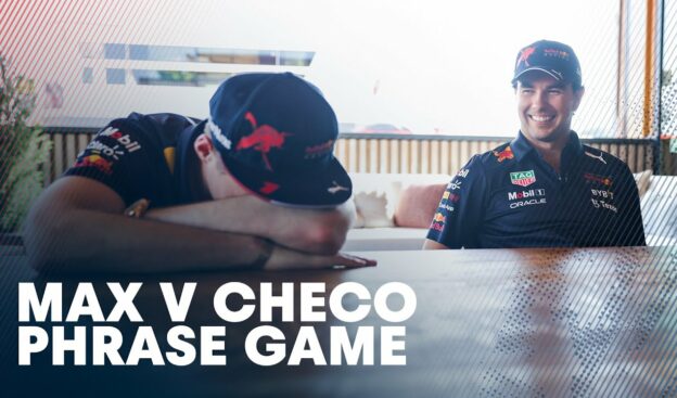 Dutch v Spanish | Verstappen & Perez Play The Phrase Game