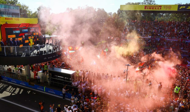 Leclerc's 2022 Italian GP Podium in Monza