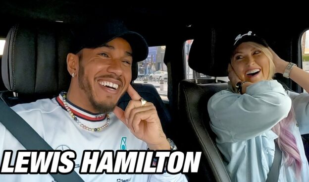 Lewis Hamilton answers impossible questions from Supercar Blondie