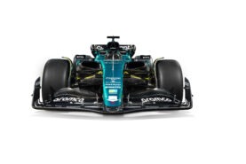 2023 Aston Martin AMR23 F1 car launch photos