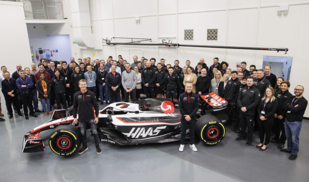 2023 Haas VF-23 F1 car launch photos