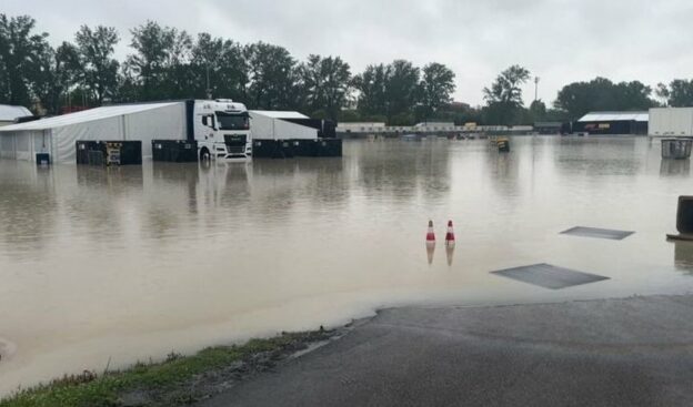 Flooding threatens running of E. Romagna F1 Grand Prix