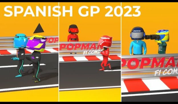 Spanish GP 2023 | Highlights | Lollipopman F1 Animated Comedy