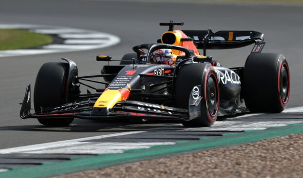 How often does Verstappen blink at the Hungaroring?