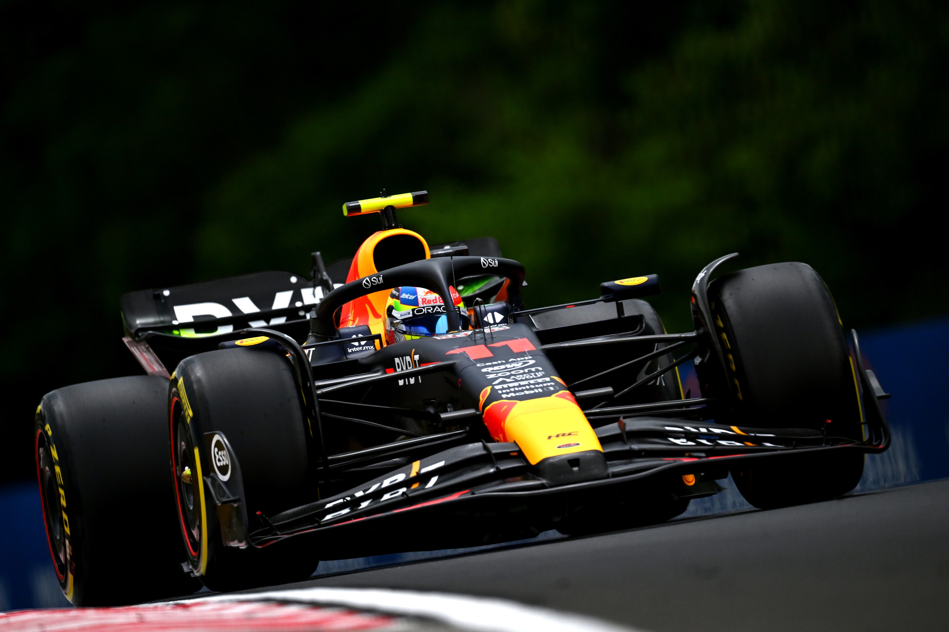 How Often Does Checo Perez Blink At Suzuka?