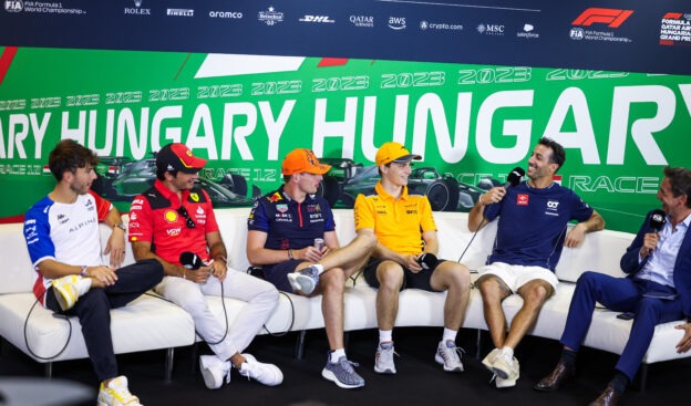 Drivers Press Conference 2023 Hungarian F1 Grand Prix