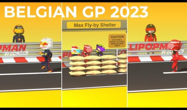 Belgian GP 2023 | Highlights | F1 Animated Comedy