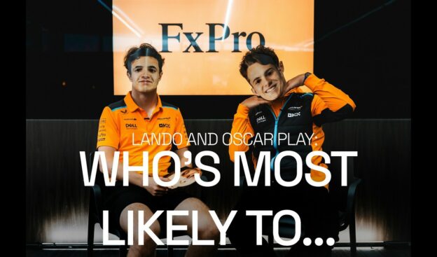 Norris and Piastri play Who's Most Likely To...