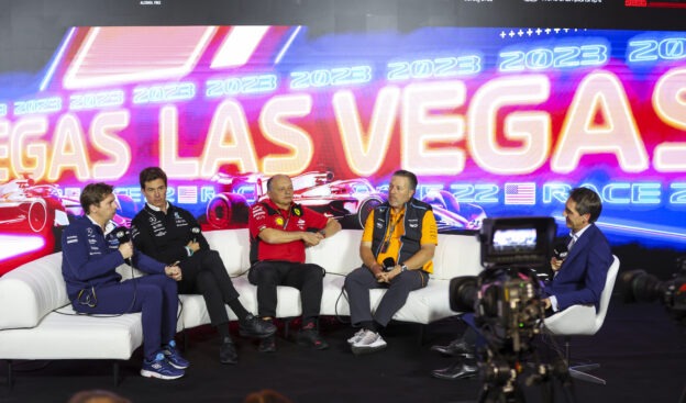 F1 Team Boss Press Conference 2023 Las Vegas F1 GP