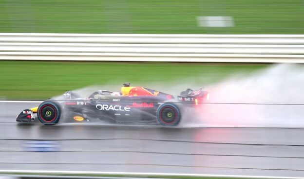 Max Verstappen Red Bull RB20 Shake Down at Silverstone Footage