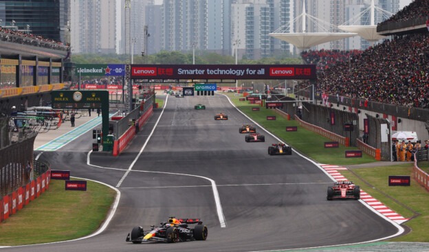 Starting Grid 2024 Chinese F1 Grand Prix in Shanghai