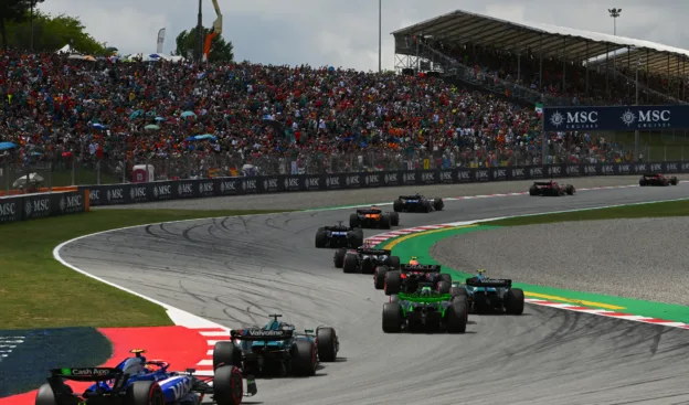 2024 Spanish F1 Grand Prix Animated Timelapse