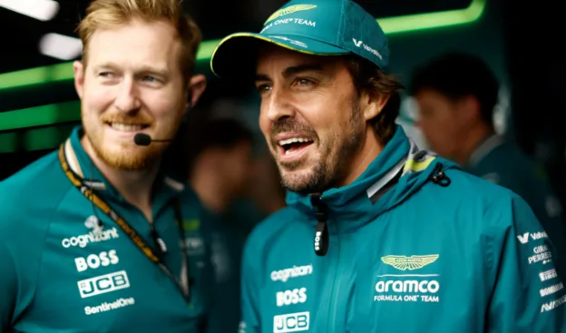 Alonso Dismisses Newey Rumors, Urges Aston Martin to Step Up Now