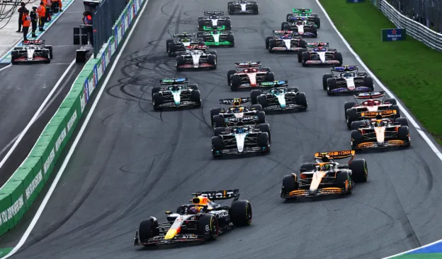 2024 Dutch F1 Grand Prix Animated Timelapse