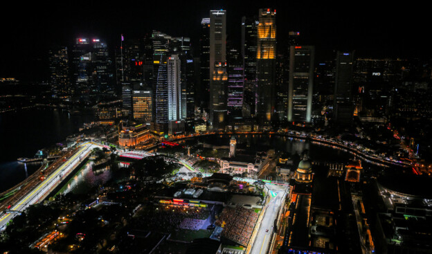 2024 Singapore F1 Grand Prix Animated Timelapse