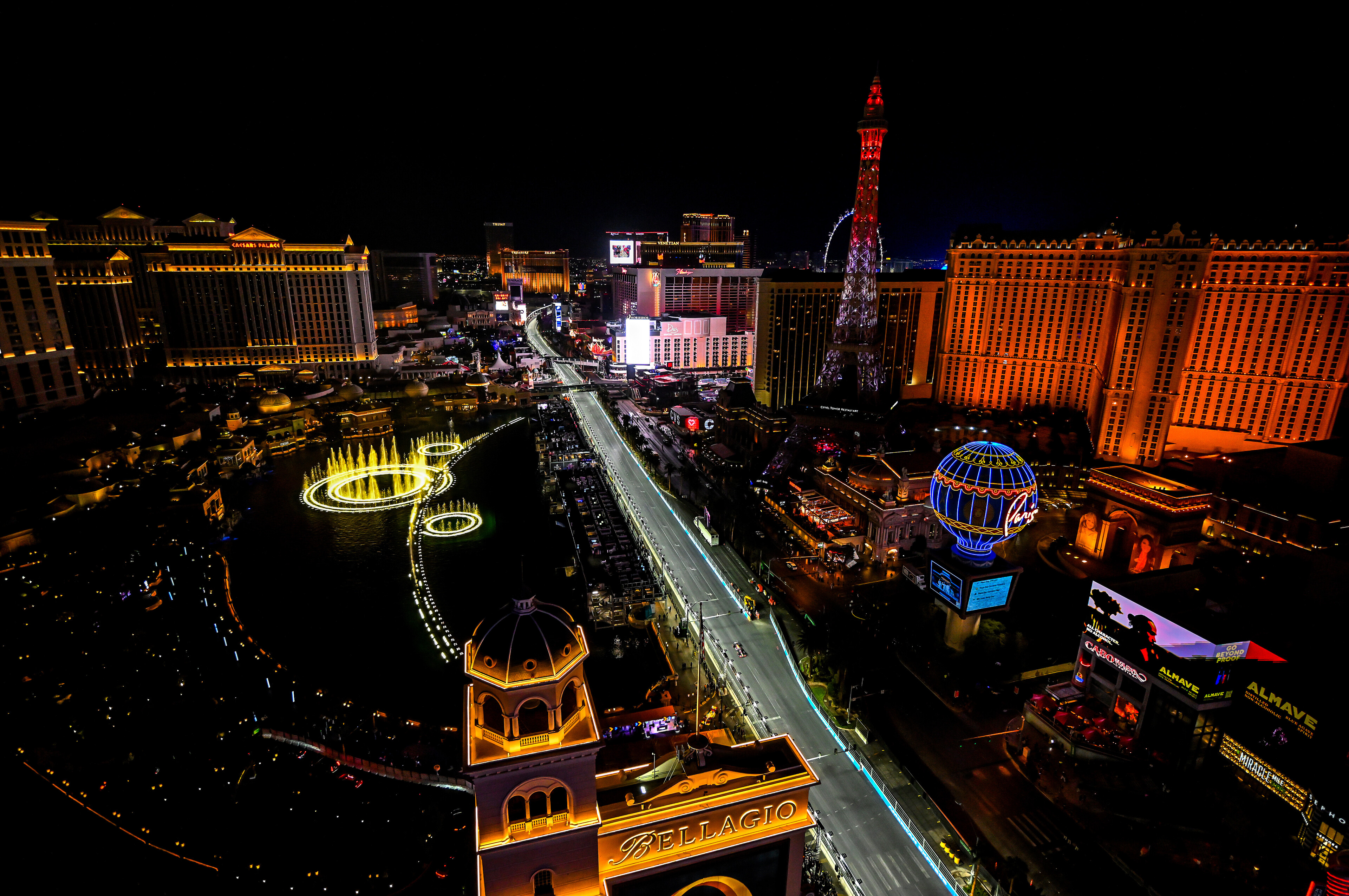 Tweede vrije oefenresultaten en rapport 2024 Las Vegas F1 GP